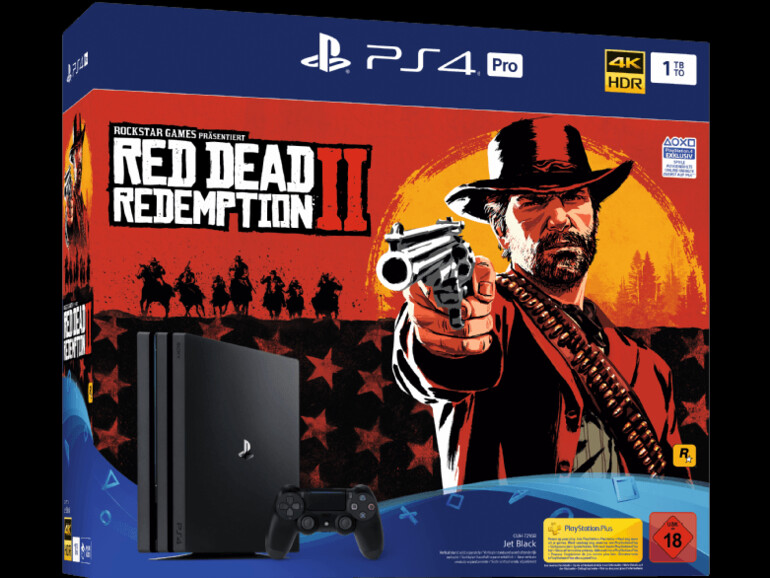 Bundle aus Red Dead Redemption 2 und PlayStation 4 Pro