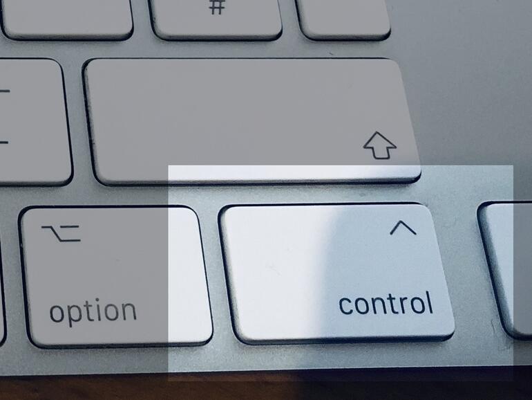 Control-Taste am Mac
