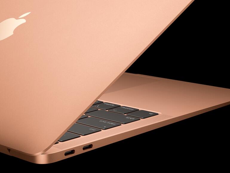 Das neue MacBook Air in Gold
