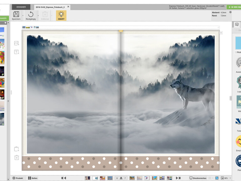 Perfekt präsentiert: Mit Designer 3 erstellen Sie Ihr persönliches Fotobuch intuitiv, schnell und garantiert ohne Gestaltungsfehler.