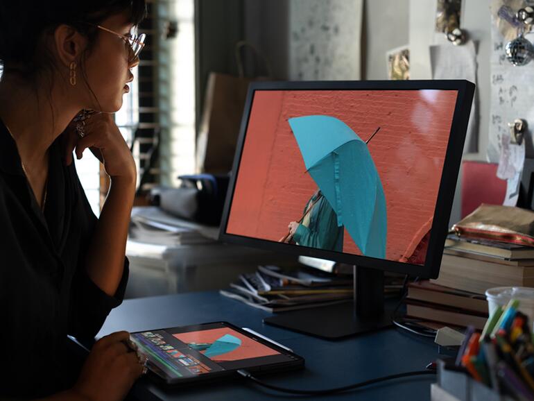 Bildschirme können jetzt direkt via USB-C angeschlossen werden. Der Praxisnutzen ist allerdings begrenzt.