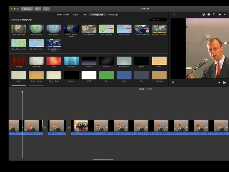 Schneiden Sie Videos mit iMovie unbeschwert zusammen