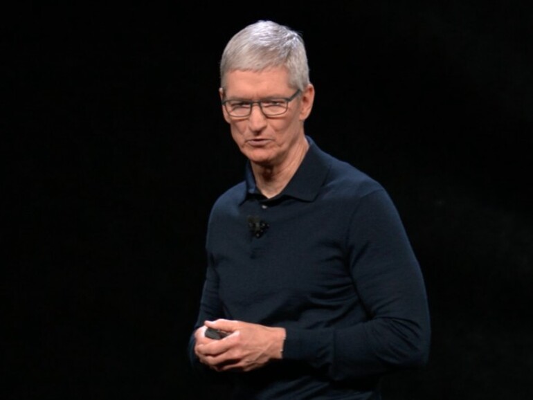 Tim Cook auf der WWDC 2018