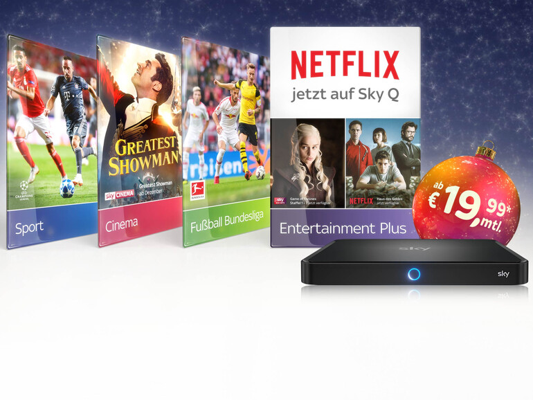 Sky jetzt mit Netflix