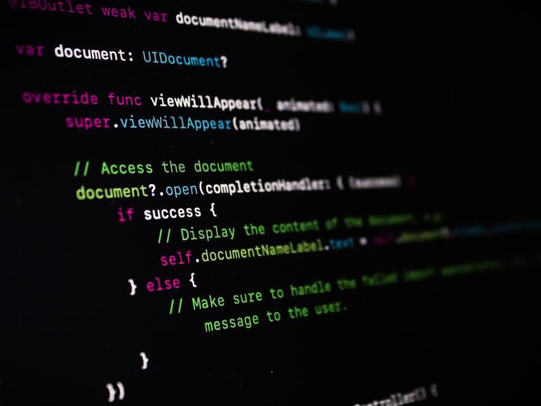 Quellcode im Editor