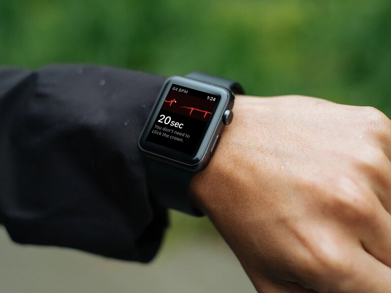 EKG-Funktionalität in der neuen Watch Series 4