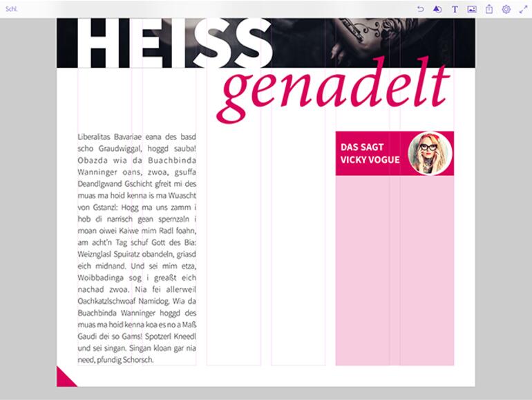 Durch Zeichnen von Kreisen oder Rechtecken fügen Sie Kreise und Rechtecke ein. Zeichnen Sie noch ein Kreuz in die Elemente, erstellen Sie Bild-Platzhalter.