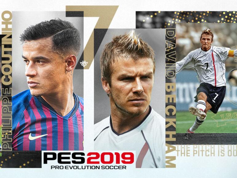 In PES 2019 sind Legenden wie David Beckham mit von der Partie