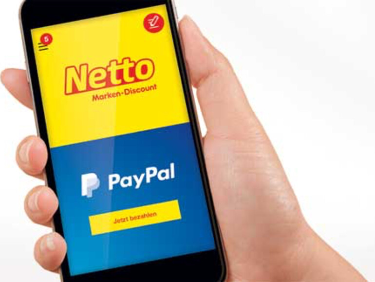 Bei Netto mit PayPal bezahlen