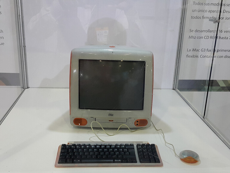 Alter iMac auf dem auch PowerPC-Software lief