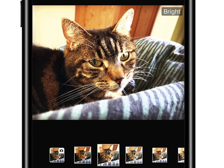 Procamera auf dem iPhone