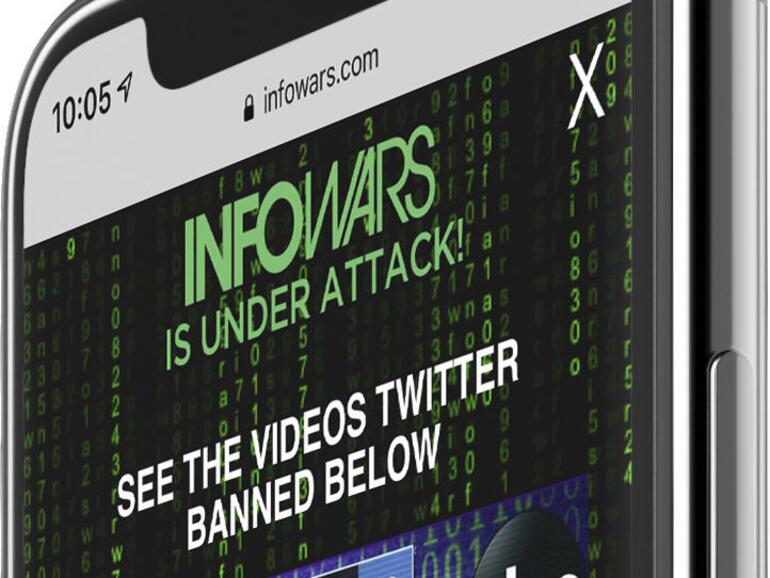 „Infowars“ nennt Jones sein Online-Angebot.