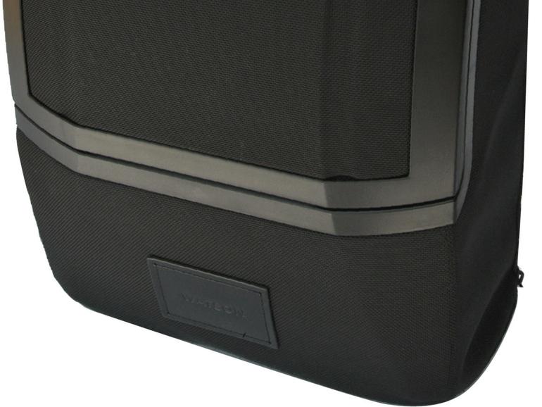 Rucksack öffne dich: der Watson öffnet sich auf Knopfdruck.