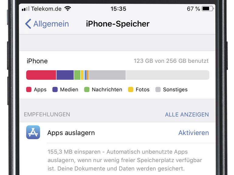 Speicherplatz Auf Dem Iphone Optimieren So Geht S Mac Life