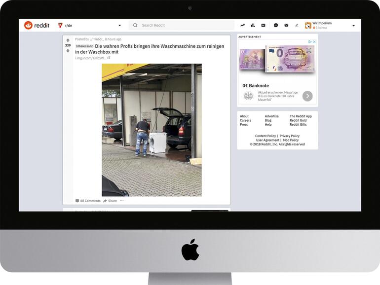 Auf Reddit gibt es auch eine deutsche Community.