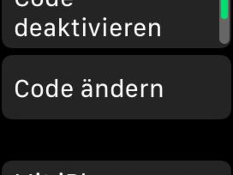 Codesperre nachträglich einrichten