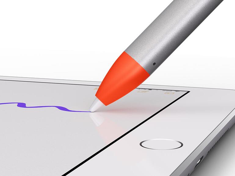 Der Crayon auf dem iPad