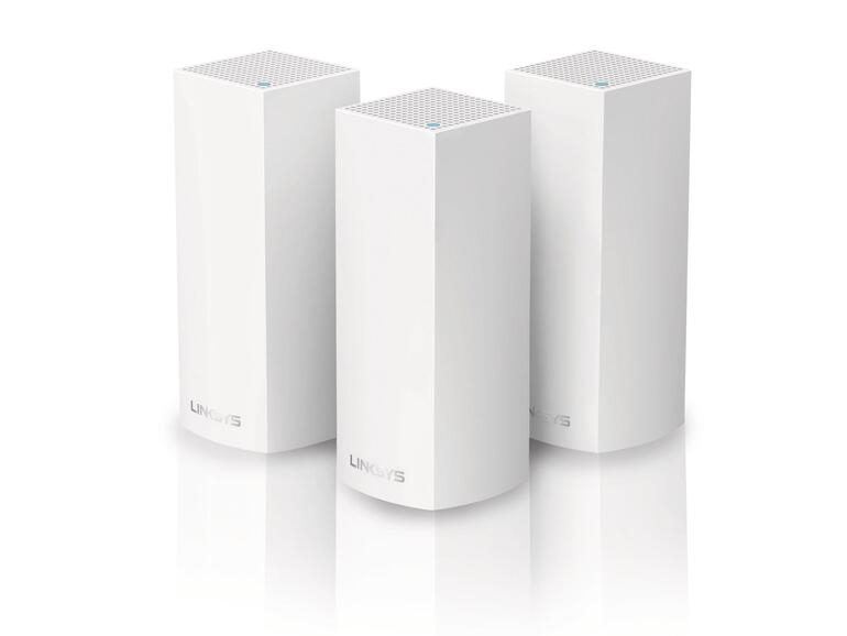 Velop nutzt farbige LEDs, um den aktuellen Status anzuzeigen.