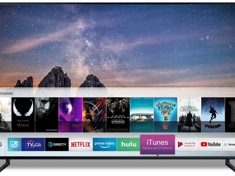 Samsung Smart TV mit iTunes und AirPlay 2