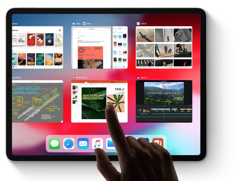 Gesten am iPad