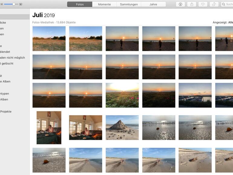 Eine typische Folge der Digitalfotografie: Man nimmt Motive gleich mehrfach auf und vergisst hinterher das Aussortieren.