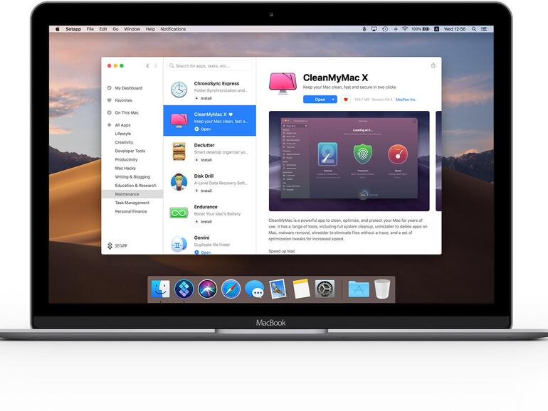 Setapp auf dem MacBook