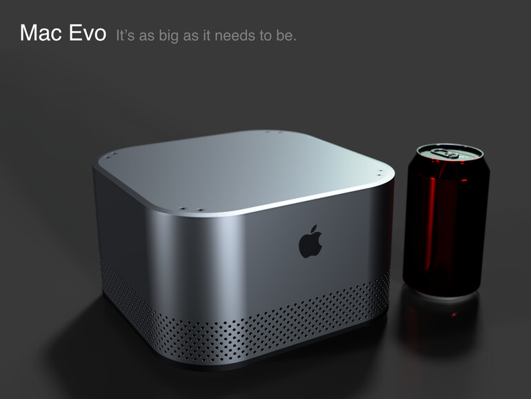 Mac Evo nicht höher als eine Dose Cola