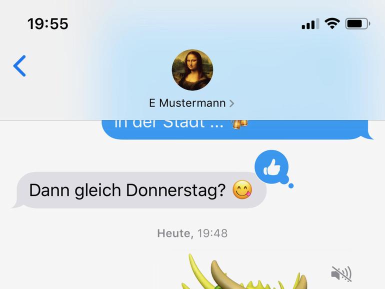 iPhone-X-Modelle können nicht nur Gesichter erkennen, sondern die Gesichtszüge auch auf Animojis projizieren und damit sehr persönliche Nachrichten senden.