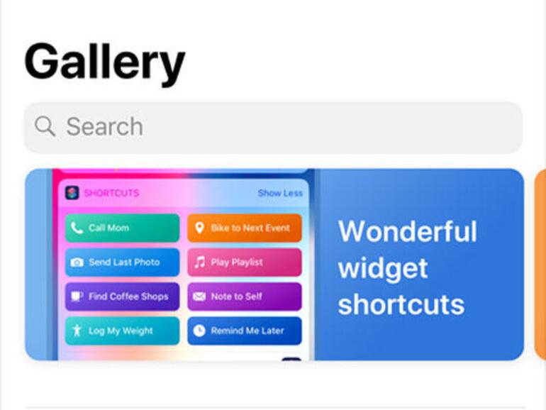 Komplexere Aktionen als mit den Einstellungen lassen sich mit der neuen Abkürzungen-App definieren. Leider lag die App bis Redaktionsschluss noch nicht vor.