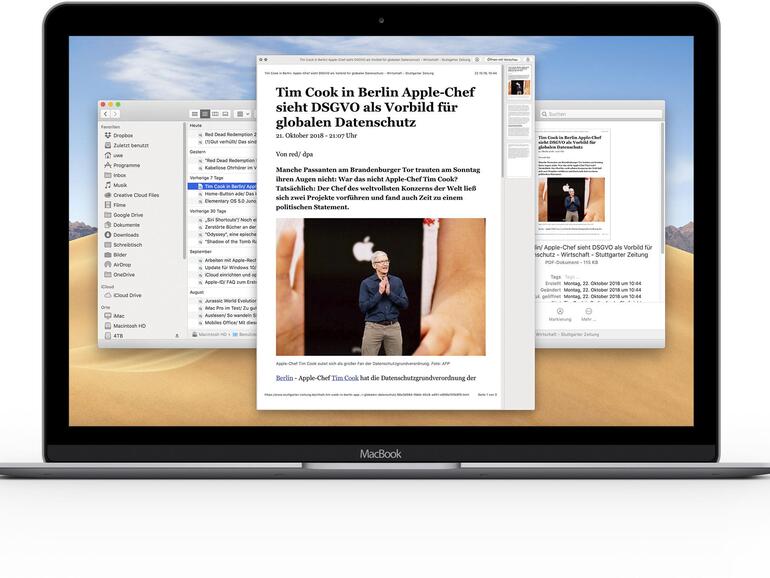 Quick Look wurde in macOS Mojave noch besser