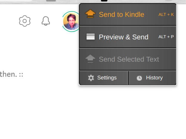 send to kindle app iphone