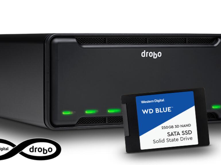 Der Drobo 8D vereint Kapazität, Geschwindigkeit und Einfachheit in der Bedienung.