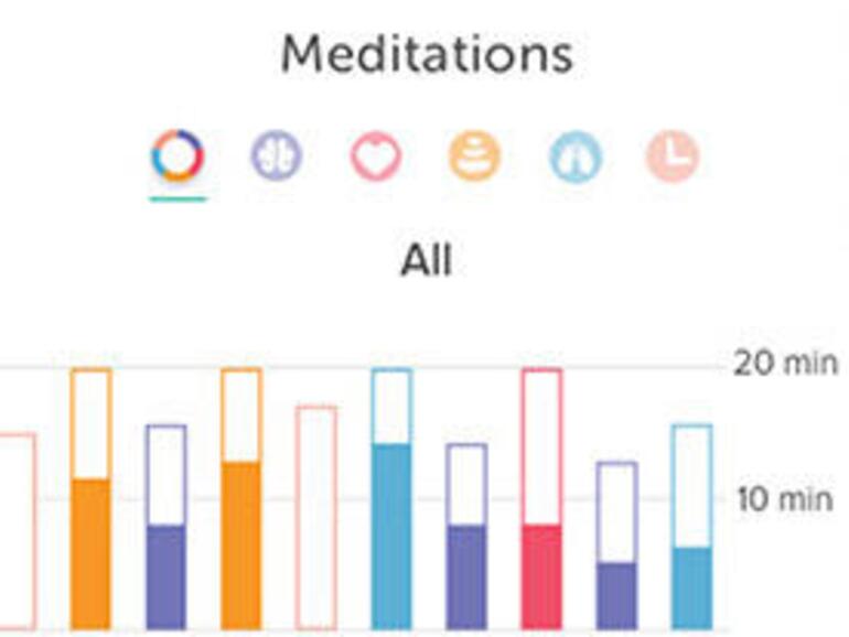 Die Muse-App hilft bei der Auswertung des täglichen Achtsamkeitstrainings. Mit der neuen Version 2 des Pakets halten die verschiedenen Meditationsformen in die aufpolierte Software für iPhone und iPad Einzug.