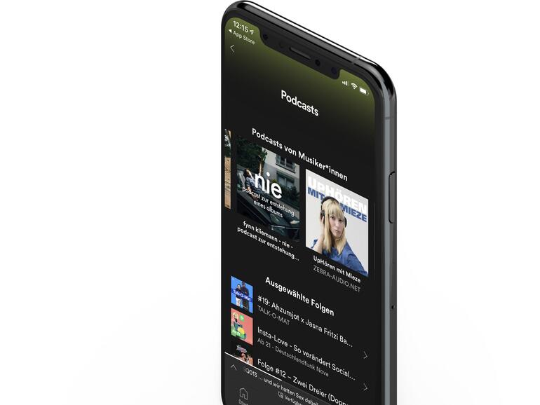 Spotify bietet seit längerem Podcasts an.