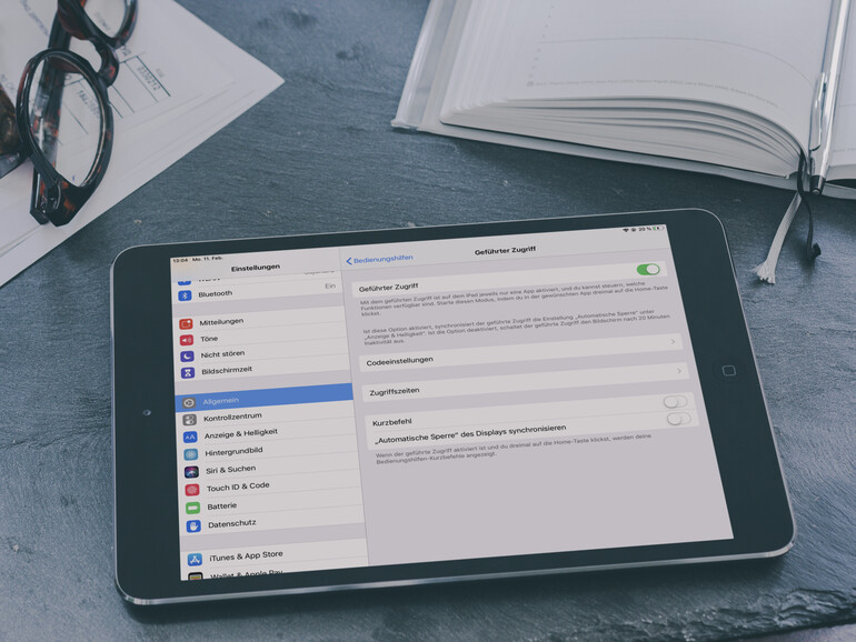 Aktivieren Sie den „geführten Zugriff“