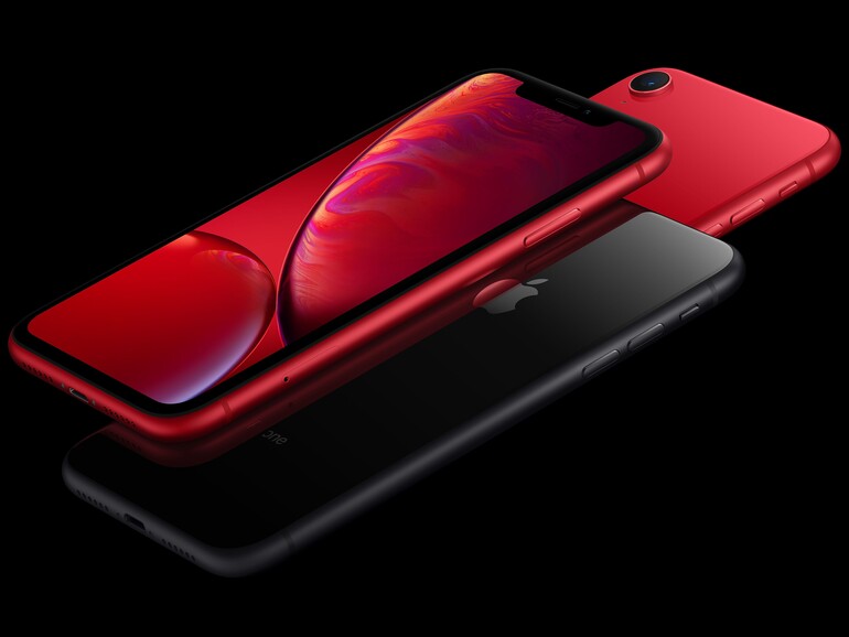 Aktuell gibt es nur das iPhone XR in rot