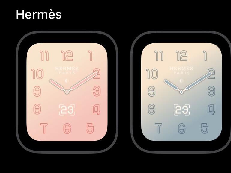 Neue Hermès-Zifferblätter