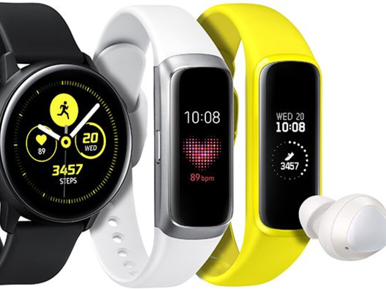 Galaxy Wear Active, Galaxy Fit und Galaxy Buds
