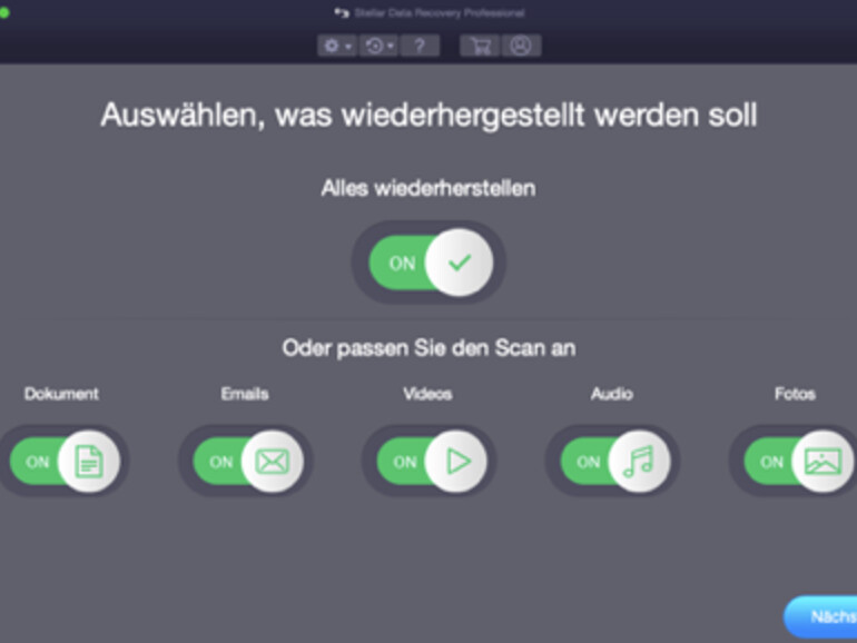 Gelöschte Dateien wiederherstellen am Mac