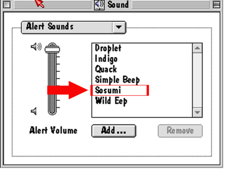 Sosumi Systemsound am Apple II