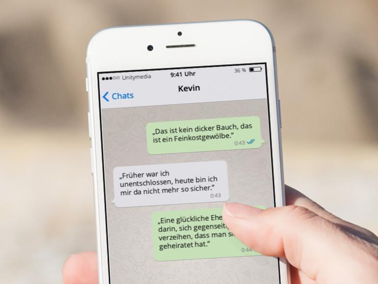 Gegen Die Langweile 33 Lustige Sprüche Für Whatsapp Mac Life
