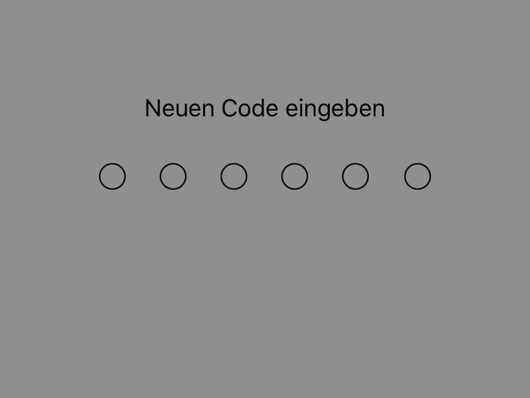 Gerätecode ändern