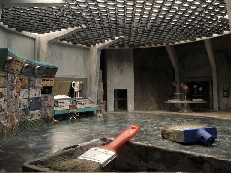 Alle Kulissen sind liebevoll von Hand gebaut