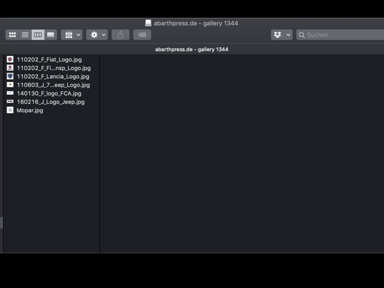 Verschlüsseltes Image im Finder öffnen