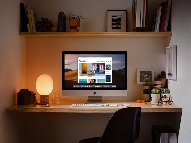 Alles neu? Mitnichten: Rein äußerlich bleibt der iMac auch nach diesem Leistungsdaten-Refresh unverändert - und das seit 2012.