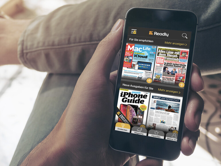 Mit Readly immer 3.700 Magazine und nun auch Zeitungen dabei