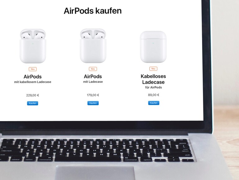 Die neuen AirPods kosten ab 179 Euro.