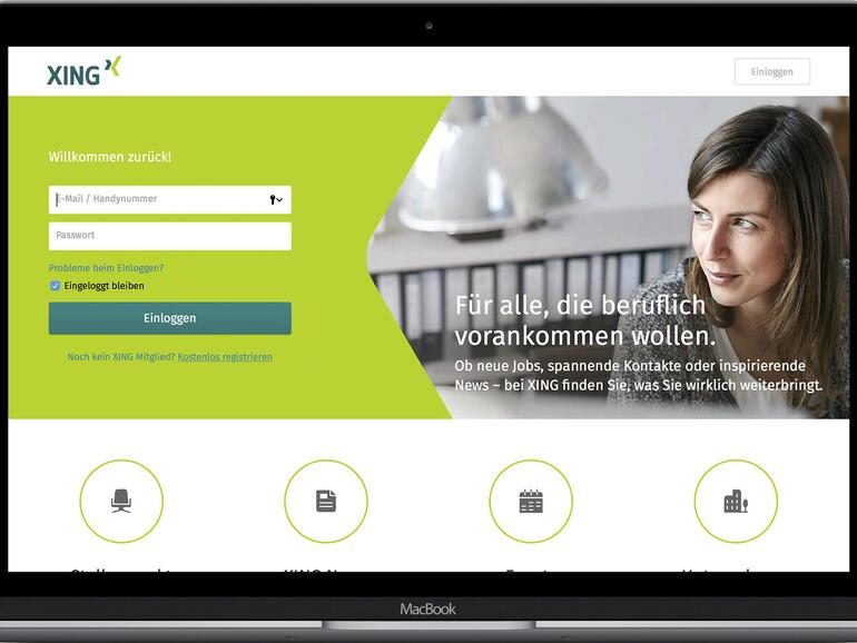 Xing für berufliches Netzwerken