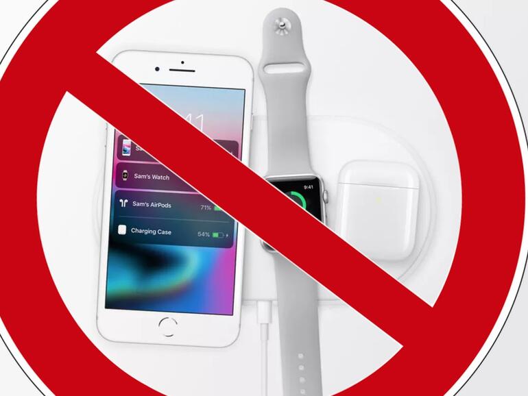 AirPower offiziell eingestellt. Oder: Wer den Schaden hat, braucht für den Spott nicht zu sorgen.