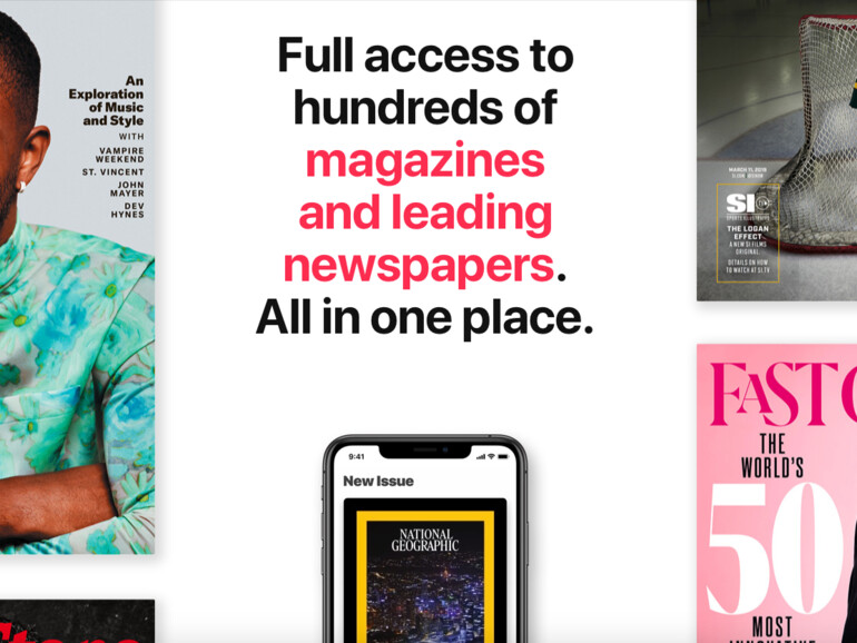 Eine Magazin-Flatrate für 10 Dollar im Monat war erwartet worden und wurde 1:1 so geliefert.